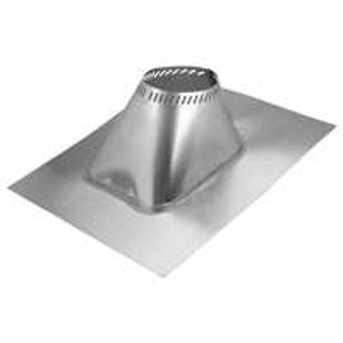 Selkirk SURE-TEMP Premium Series 207830 Roof Flashing, 31-7/8 in OAL, 27 in OAW, Galvanized Steel