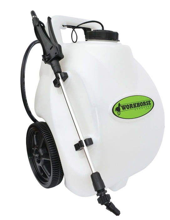 Workhorse Sprayers LG05SSG2 Handheld Sprayer, 12 V Battery, Lithium-Ion Battery, 5 gal, Plastic/Polyethylene