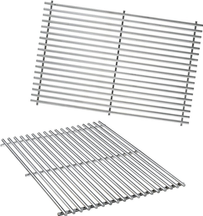 Weber 7528 Cooking Grate, 19-1/2 in L, 12.9 in W, Stainless Steel