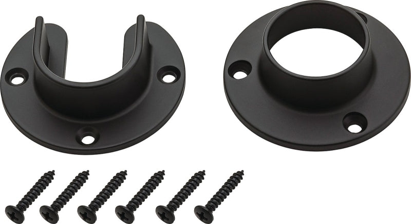 National Hardware V8600 S822-081 Closet Flange Set, Zinc, Oil-Rubbed Bronze