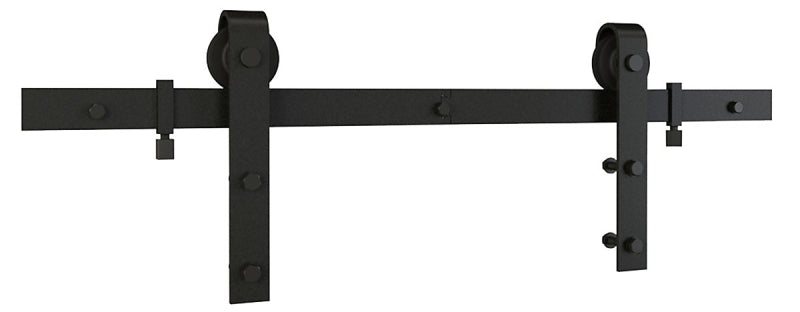 National Hardware N700-003 Classic Interior Barn Door Kit, Steel, Matte