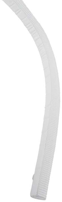 Gardner Bender Grip Strip FLX7504GSW Split Tubing, Flexible, Plastic, White