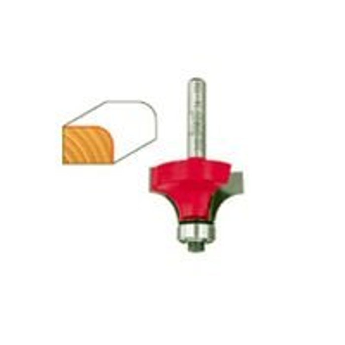 Freud 34-124 Router Bit, 1/2 in Dia, 1-1/4 in Dia Cutter, 2-5/8 in OAL, 1/2 in Dia Shank, 4-Cutter, Carbide