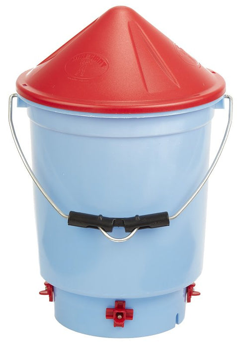 Little Giant DHH3 Deluxe Hen Hydrator, 3 gal Capacity, Blue, Hanging Mounting