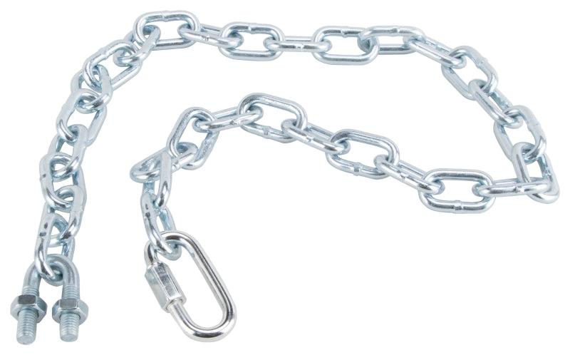 Vulcan HBB12 Tow Chain, 36 in L, 5000 lb Working Load, Steel, Zinc