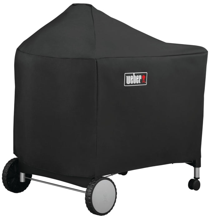 Weber 7152 Grill Cover, 51 in W, 36 in H, Polyester, Black