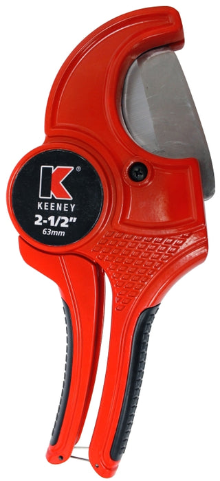 Keeney K840-102 Pipe Cutter, 2-1/2 in Max Pipe/Tube Dia, HCS Blade