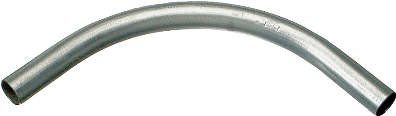 Halex 64505 EMT Elbow, 45 deg Angle, 1/2 in, Steel, Galvanized