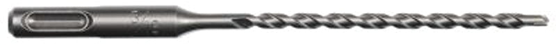 Irwin 322004 Hammer Drill Bit, 3/16 in Dia, 6 in OAL, Twist Flute, 1-Flute, 2 in Dia Shank, SDS Plus Shank