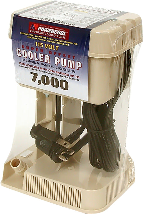 Dial 1075 Offset Pump, 115 V, 7000 cfm