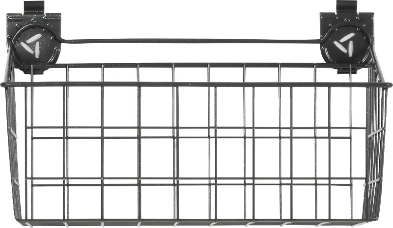 Gladiator GAWU18BKBH Wire Basket, 35 lb, Steel, Graphite