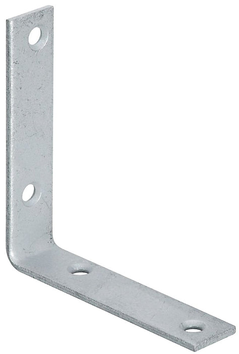 National Hardware 115BC Series N220-202 Corner Brace, 4 in L, 7/8 in W, Galvanized Steel, 0.12 Thick Material