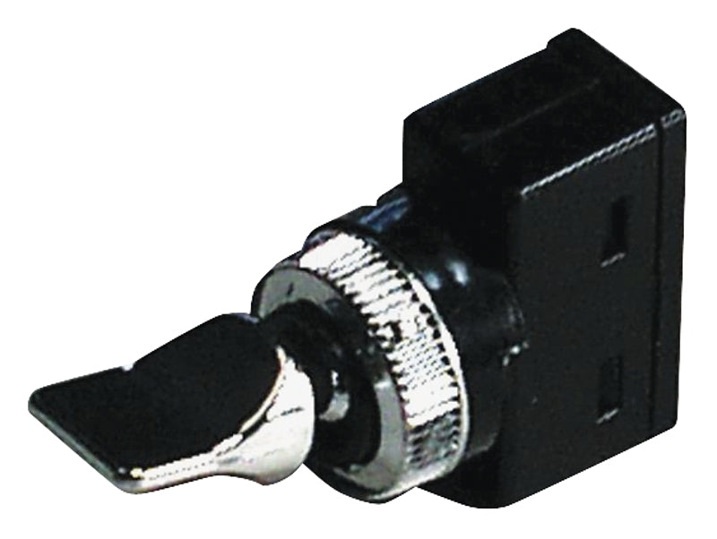 Calterm 40090 Duckbill Switch, SPST, Off, On, Toggle Actuator, Black