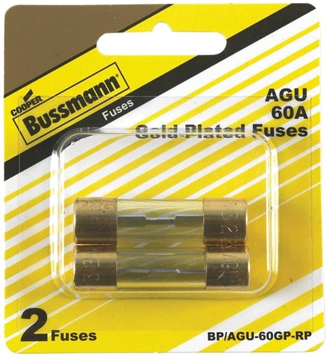 Bussmann BP/AGU-60GP-RP Ferrule Fuse, 60 A