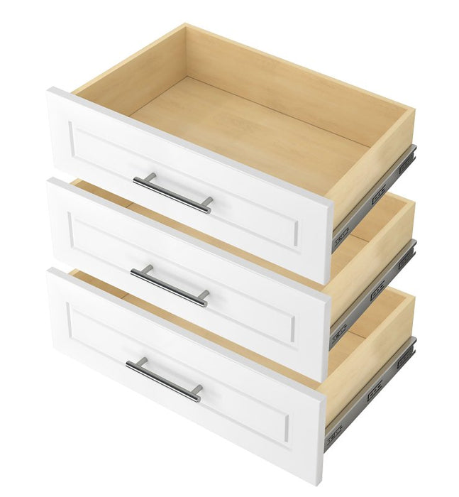 Easy Track Deluxe 680174-WH Drawer Set, Wood, White