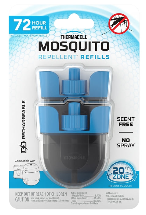 Thermacell ER236 Rechargeable Mosquito Repeller Refill, Liquid, Slight, Solvent