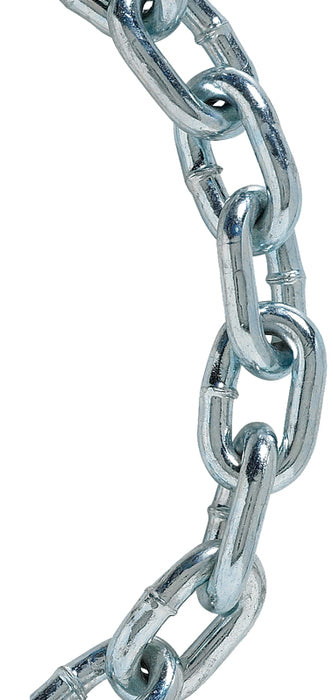 Baron PC30316HDGP Proof Coil Chain, 3/16 in, 250 ft L, 30 Grade, Carbon Steel, Hot-Dipped Galvanized