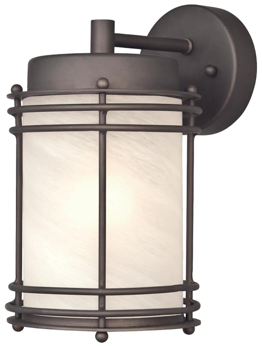 Westinghouse 6230700 Parksville Wall Lantern, 120 V, 100 W, Incandescent, LED Lamp, Steel Fixture