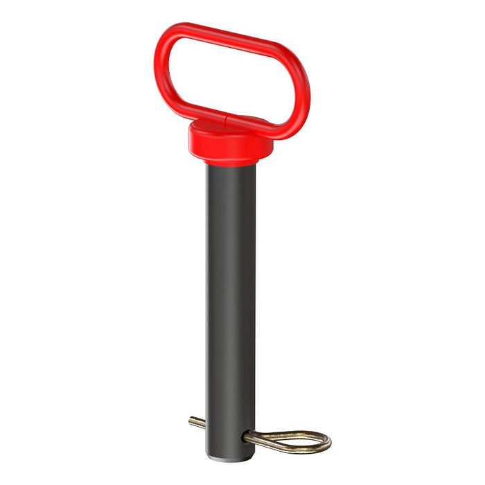 Curt 45803 Clevis Pin with Handle and Clip, 1 in Dia Pin, 2, 2-1/2 in OAL, Steel, Powder-Coated