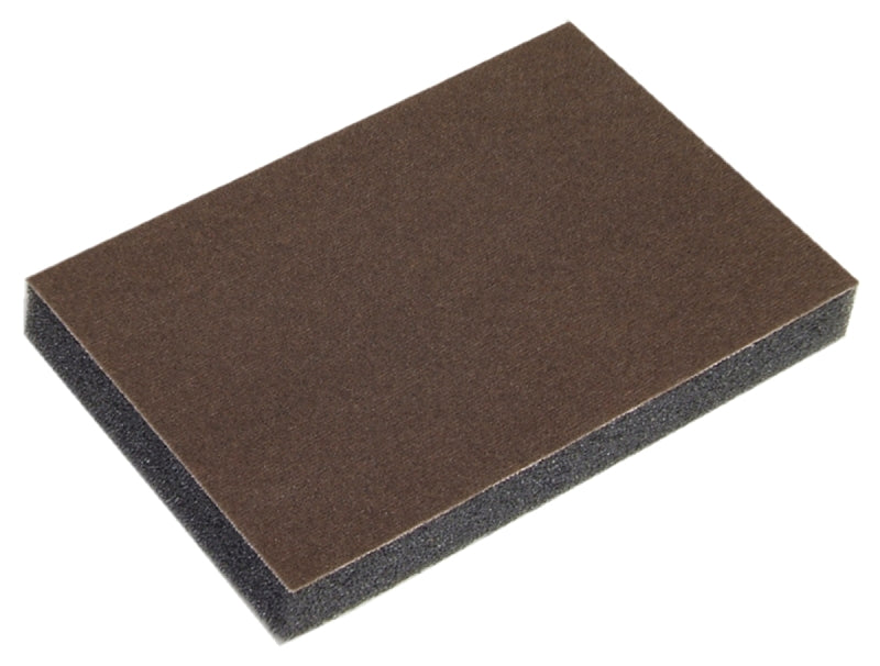 Norton 00949 Sanding Sponge, 3 in L, 4 in W, 150 Grit, Medium