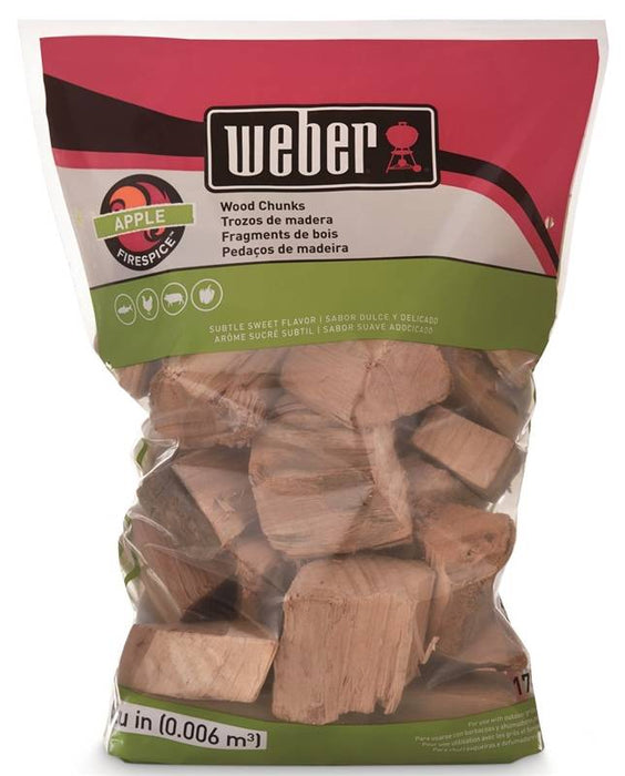 Weber 17139 Chunk, Apple, Wood, 350 cu-in Bag