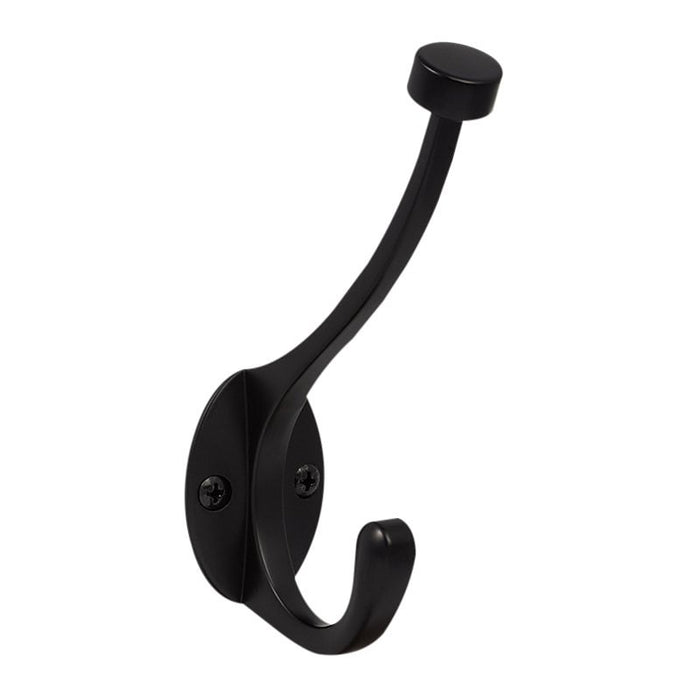 Sure-Loc RH5 FBL Pilltop Coat Hook, Zinc, Flat Black