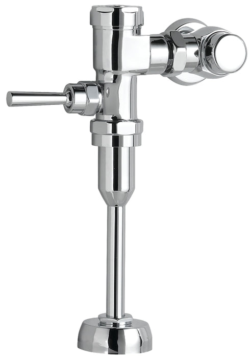 American Standard 6045051.002 Flush Valve, 0.5 gpf Flush, 20 psi Pressure, Polished Chrome, Manual Actuator