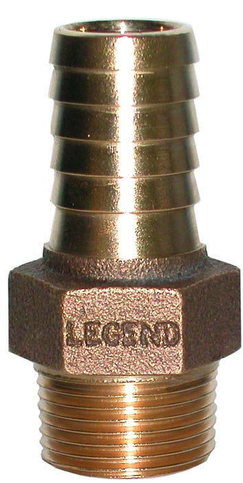 Legend 312-004 Adapter, 3/4 in, Insert x MNPT, Bronze