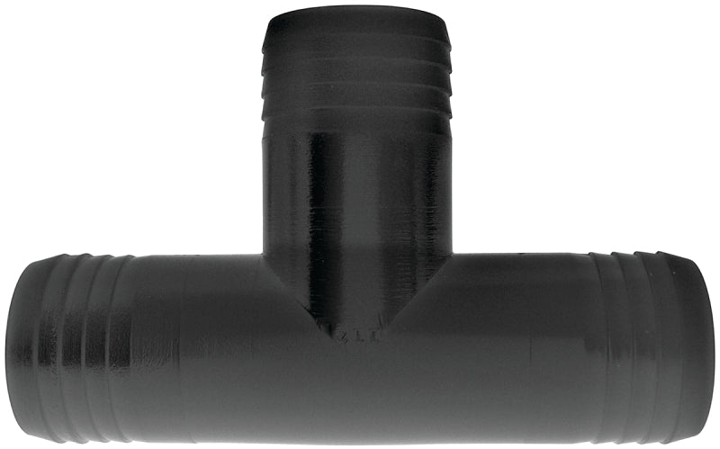 Green Leaf T200P Hose Adapter Tee, Polypropylene, Black