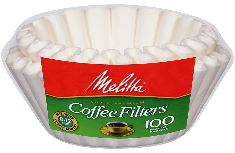 Melitta 62993 Basket Coffee Filter, Cup, Paper, White