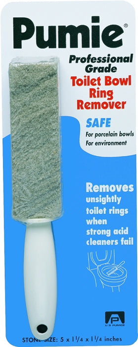 Pumie TBR-6D Toilet Bowl Ring Remover, Solid, Gray Porous