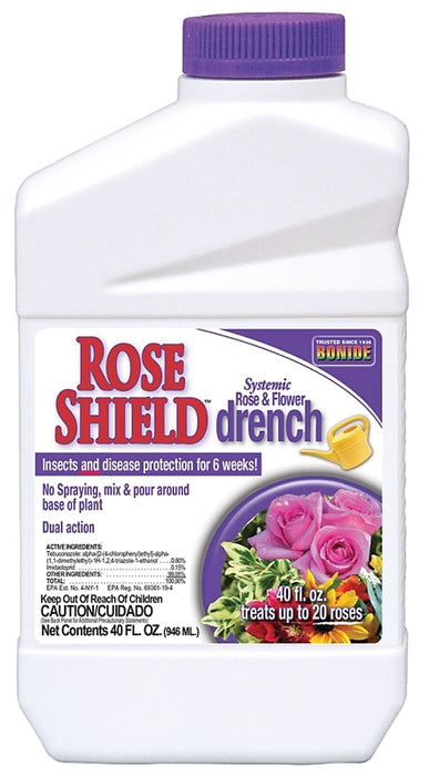 Bonide Rose Shield 947 Systemic Drench Insecticide, 40 oz