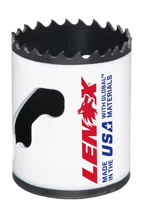 Lenox Speed Slot 3002626L Hole Saw with T3 Technology, 1-5/8 in Dia, 1-7/8 in D Cutting, 2L/3L/6L/7L Arbor