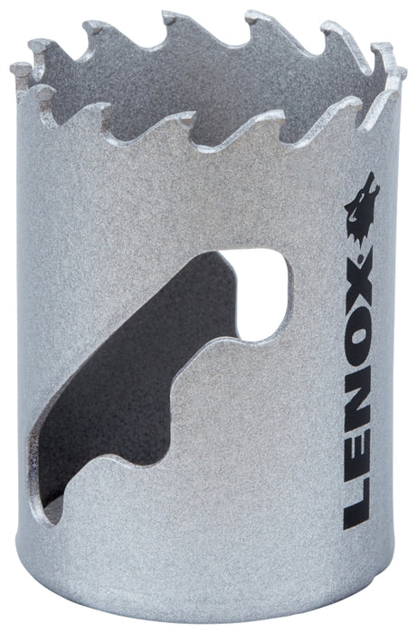 Lenox Speed Slot LXAH3112 Hole Saw, 1-1/2 in Dia, Carbide Cutting Edge, 1-1/4 in Pilot Drill