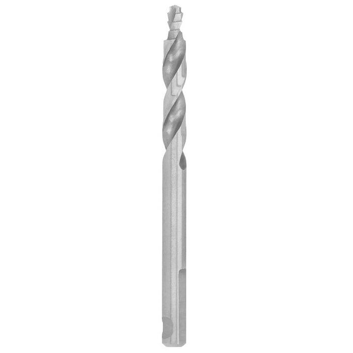 Lenox LXAH99314PB Hole Saw Pilot Drill, 1/4 in Shank, 1/4 in Dia Bit, 3-1/4 in L Bit, Round Shank