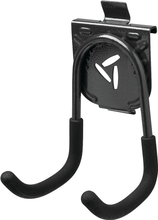 Gladiator GAWUXXUHRH Utility Hook, 50 lb, Steel, Granite, Powder-Coated