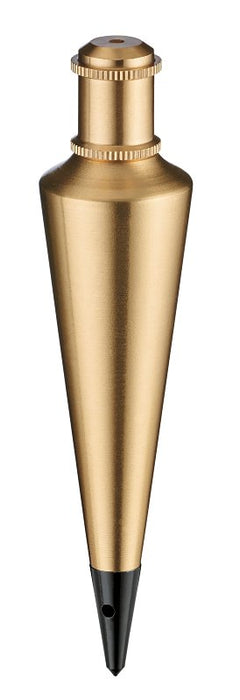 Empire 908BR Plumb Bob, 8 oz, Brass, Lacquer