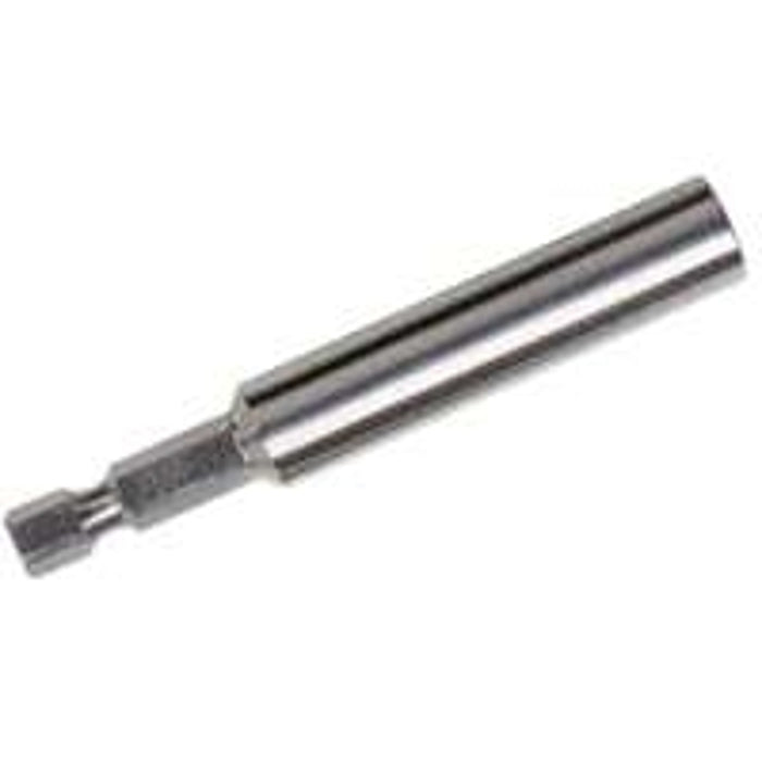 Irwin 93718 Bit Holder with C-Ring, 1/4 in Drive, Hex Drive, 1/4 in Shank, Hex Shank, Steel, 10/PK