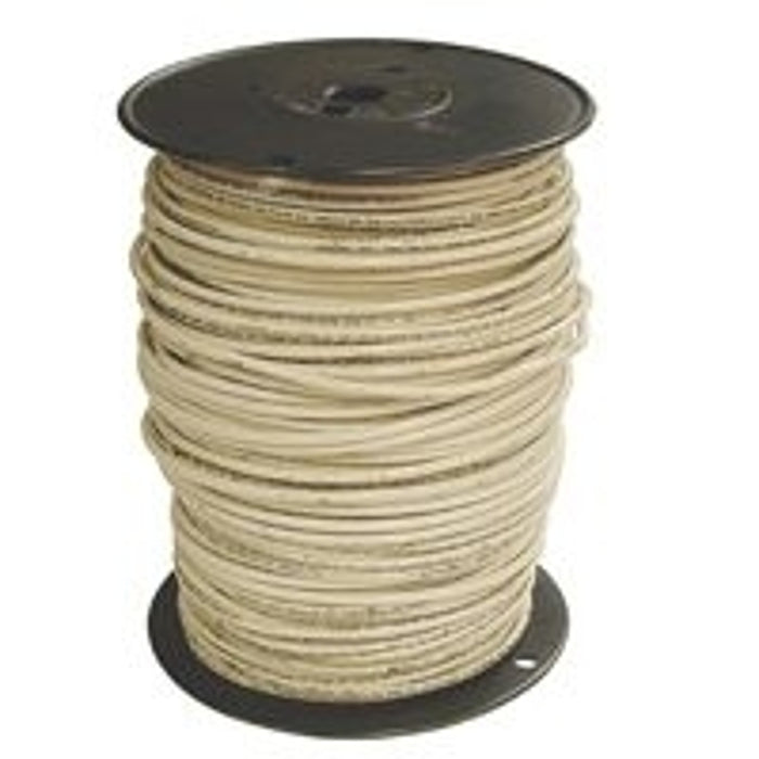 Southwire 20494101 Building Wire, White Sheath, 6 AWG Wire, 1-Conductor, 500 ft L, Copper Conductor, Stranded