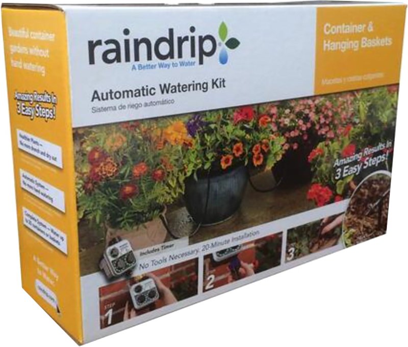 Raindrip R560DP Container and Hanging Basket kit