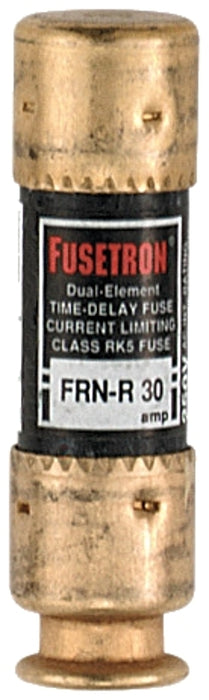 Bussmann FRN-R-30 Fuse, 30 A, 250 VAC, 125 VDC, 20, 200 kA Interrupt, Fiberglass Body, H