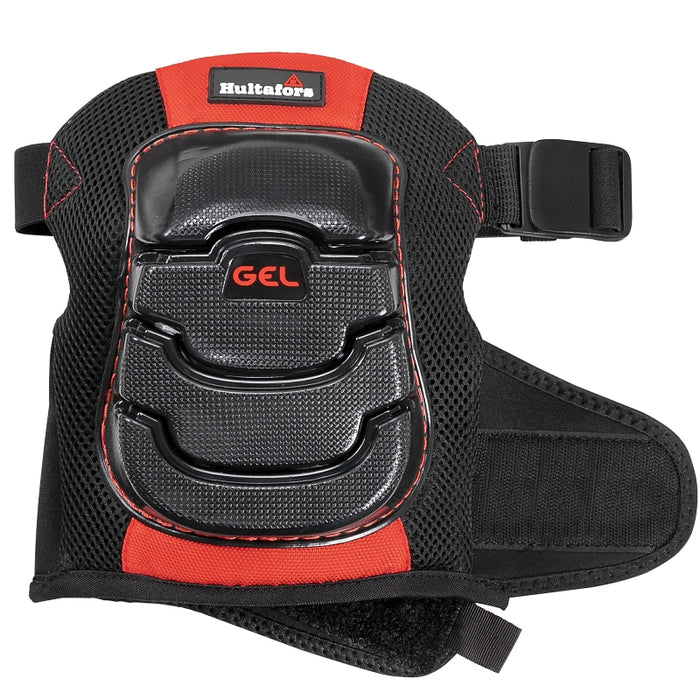 Hultafors HT5267 Airflow Kneepads with Layered Gel, Foam/Neoprene Pad, Slip-In Clip Buckle Closure