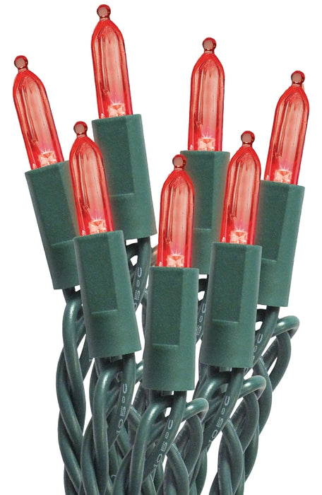 Sylvania 27552 Mini String Lights, 50-Lamp, C6, 20,000 hrs Average Life, 11 ft L