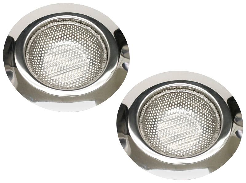 Keeney K820-33 Sink Strainer, Stainless Steel, For: 4-1/2 in Dia Large Kitchen Sink Drain