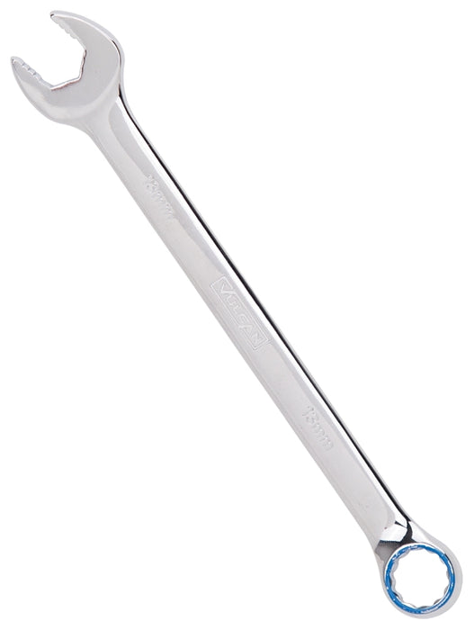 Vulcan MT6548150 Combination Wrench, Metric, 13 mm Head, Chrome Vanadium Steel, Silver