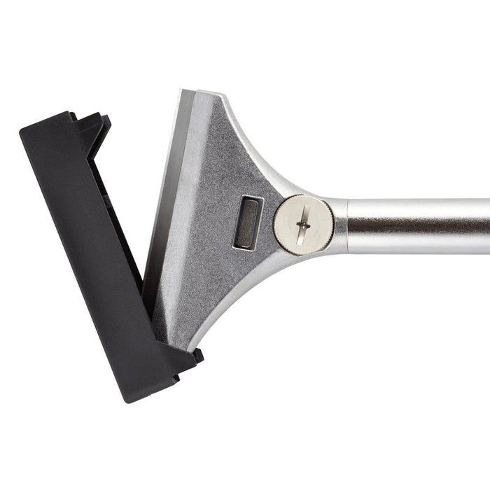 QEP 62920 Floor and Wall Scraper, 4 in W Blade, Stainless Steel Blade, Non-Slip Handle, Plastic Handle