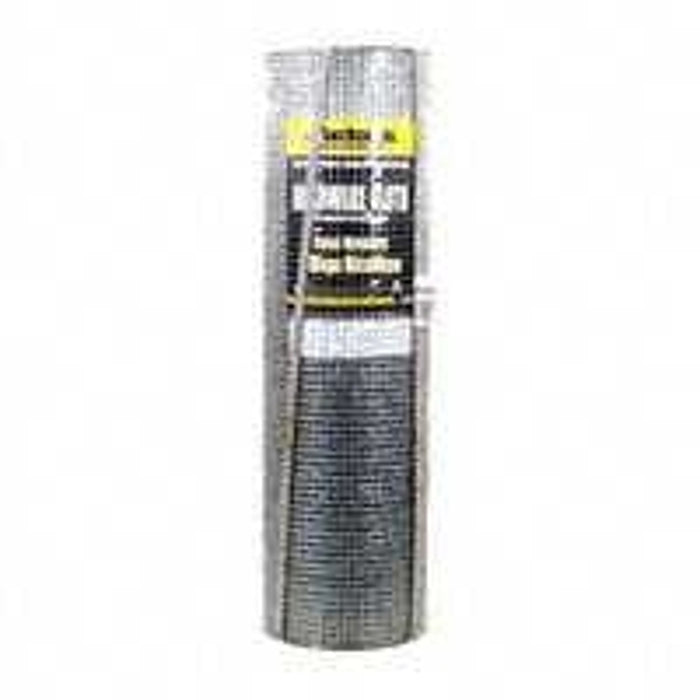 Jackson Wire 11 05 36 13 Hardware Cloth, 100 ft L, 24 in W, 23 Gauge, 1/4 x 1/4 in Mesh, Galvanized