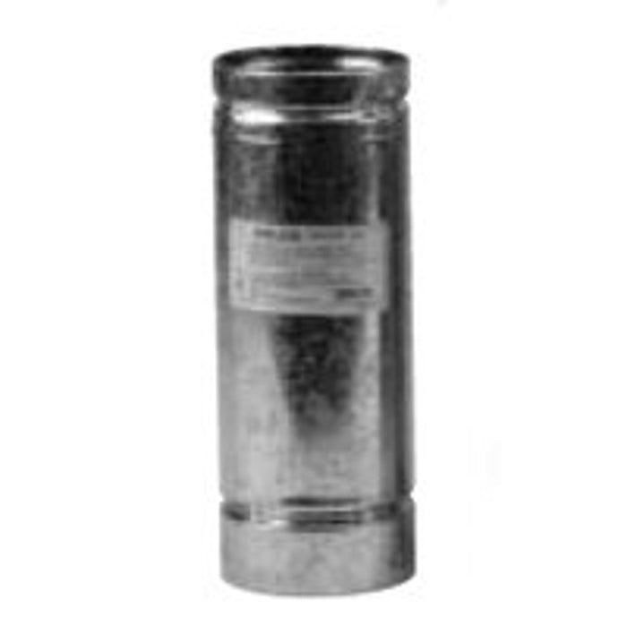 Selkirk 3VP-12 Vent Pipe, 3 in OD, 12 in L, Stainless Steel, Galvanized, For: Pellet Burning Stoves