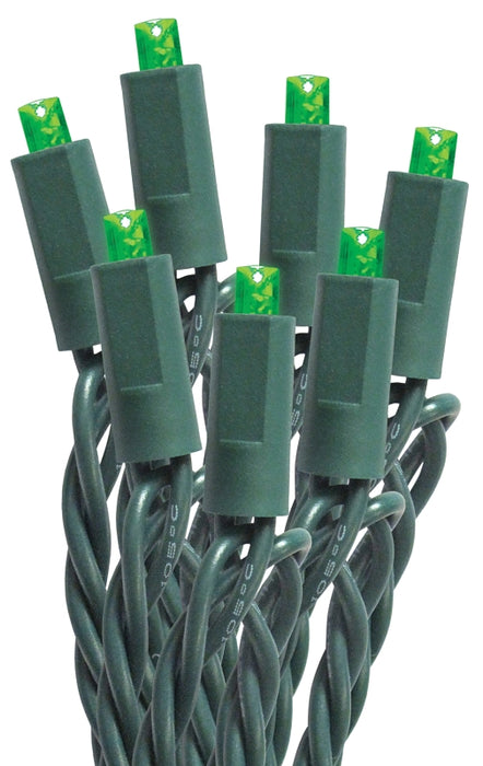 Santas Forest 27355 LED Micro Mini String Lights, Green, 50 ct