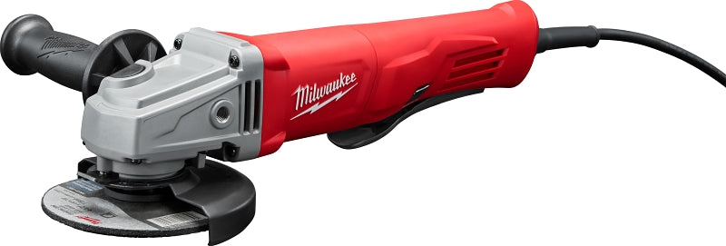 Milwaukee 6142-30 Angle Grinder with Lock-On Paddle Switch, 11 A, 5/8-11 Spindle, 4-1/2 in Dia Wheel